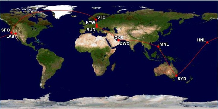 Cesta okolo sveta Round The World