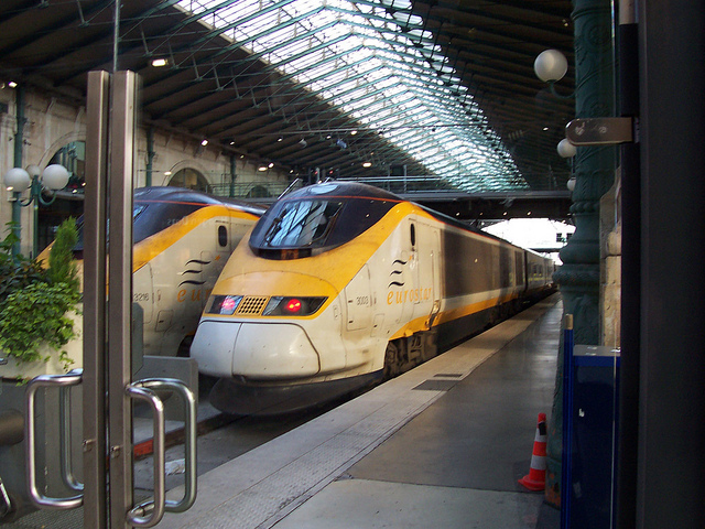 Eurostar v Paríži