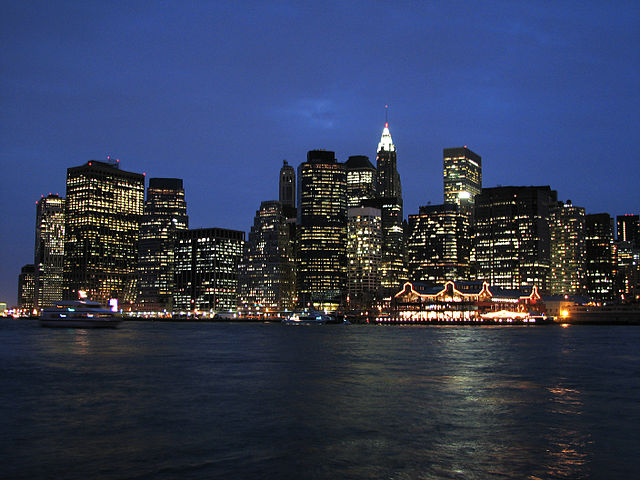 Lower Manhattan by Night