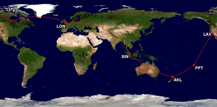 Cesta okolo sveta Round The World
