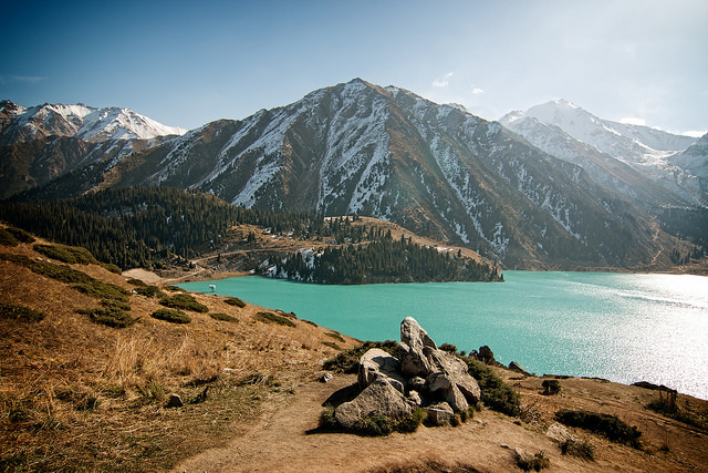 Big Almaty lake