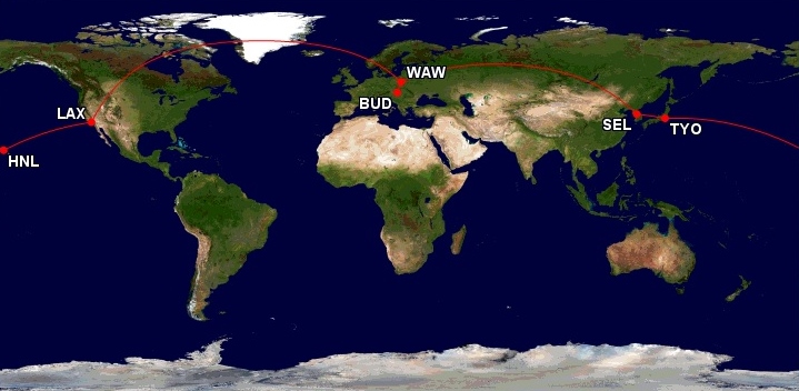Cesta okolo sveta Round The World