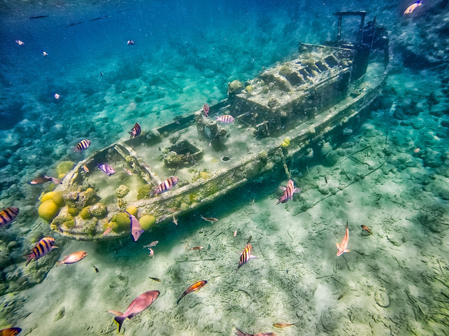 Tugboat Beach Wreck