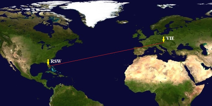 Viedeň - Fort Myers VIE-RSW