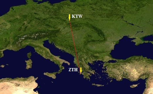 Katovice - Zakynthos KTW-ZTH