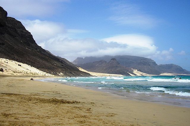 Kapverdy Praia Grande Calhau