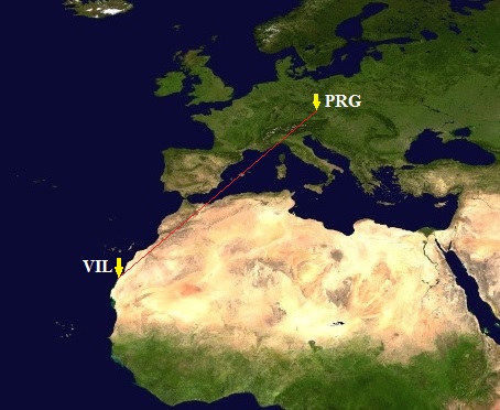 Praha – Dakhla PRG-VIL