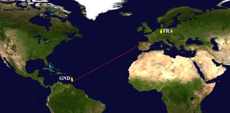 Frankfurt – St. George's FRA-GND