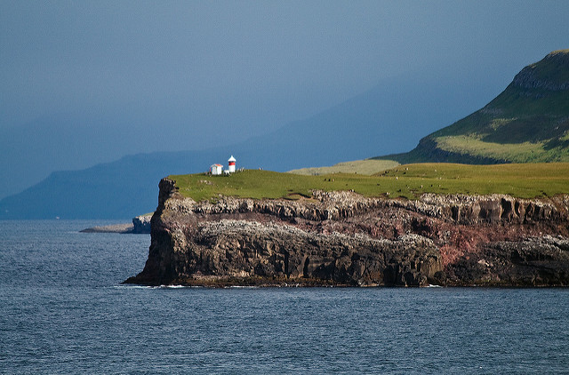 Lighthouse Borðan on Nólsoy