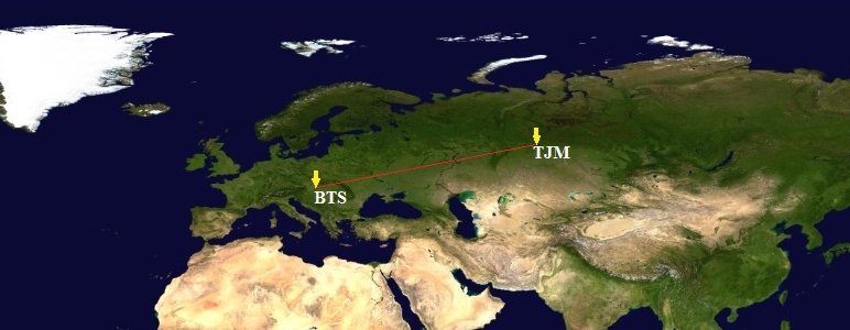 Bratislava – Ťumeň BTS-TJM
