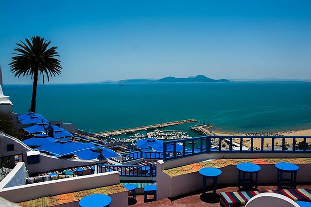 Tunisko Sidi Bou Said