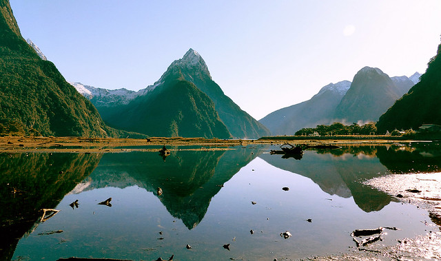 Nový Zéland Milford Sound